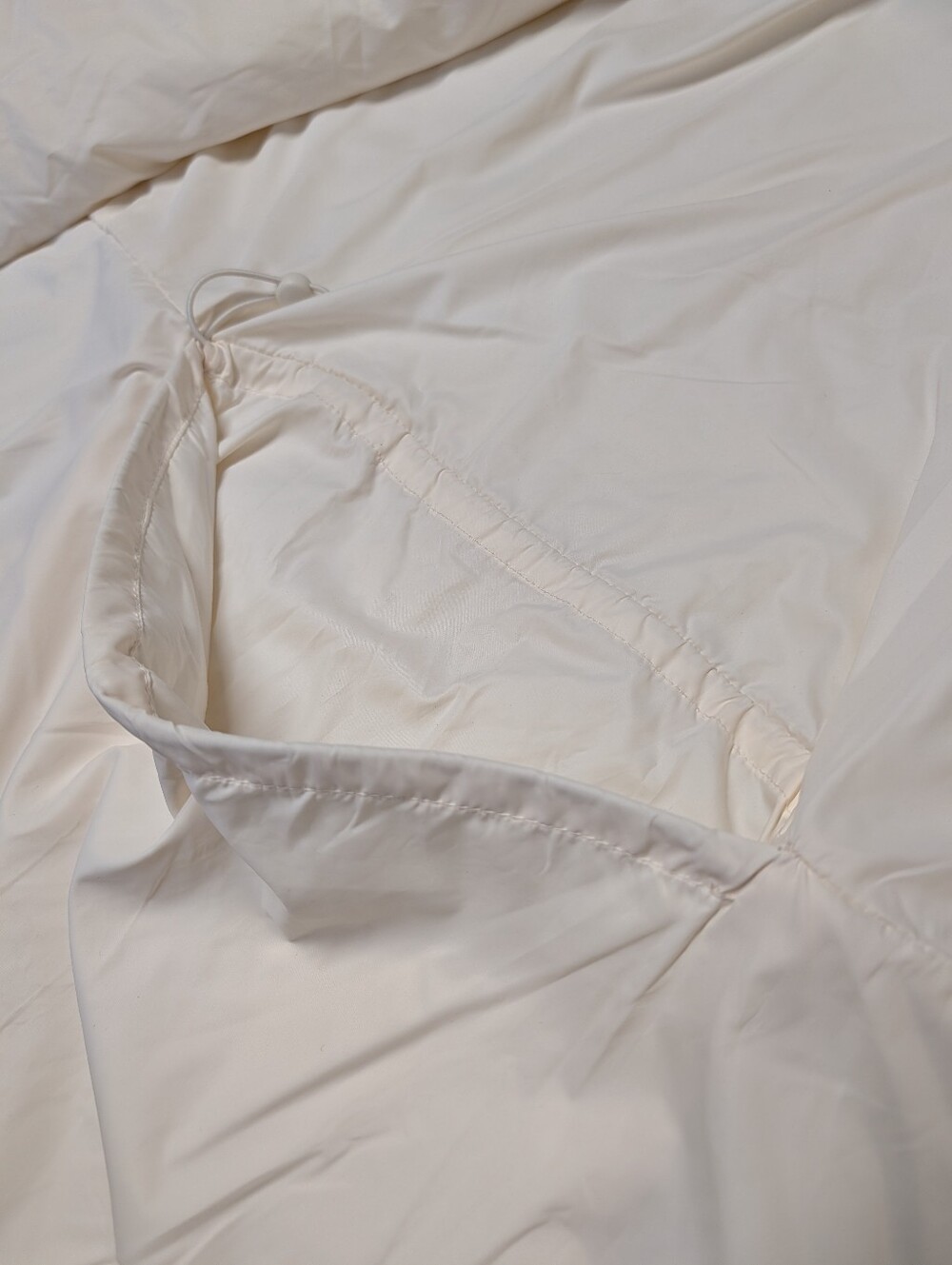 Old Navy 4X White Quilted Packable Puffer Jacket Water Resistant Winter Coat - Picture 10 of 12